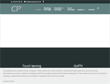 Tablet Screenshot of compupartner.dk
